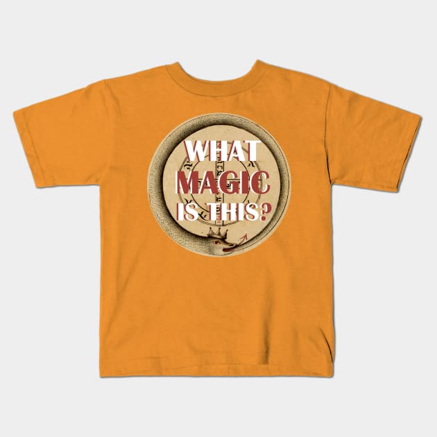 Ouroboros Kids T-Shirt by What Magic is This?